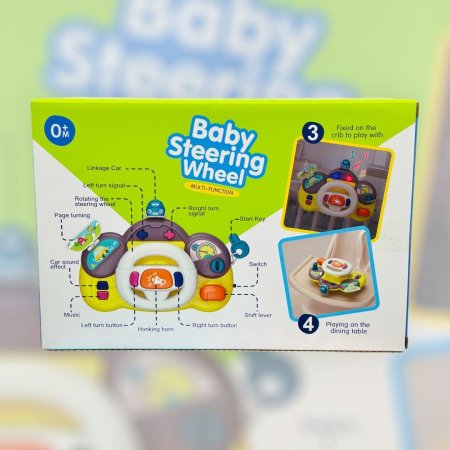 Baby Steering Wheel – لعبة القيادة التفاعلية للأطفال